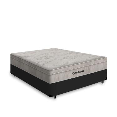 Imagem de Cama Box com Colchão de Molas Ensacadas Ortobom AirTech Casal 138cm