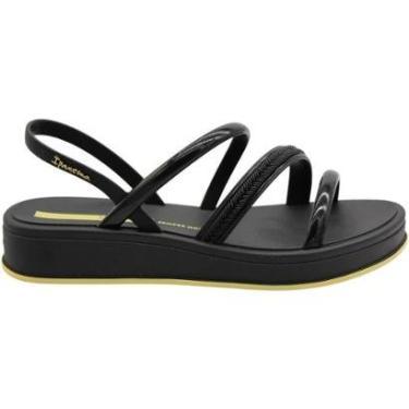 Imagem de Sandália Ipanema Plataforma Glow Up Tira Tramada Feminina-Feminino