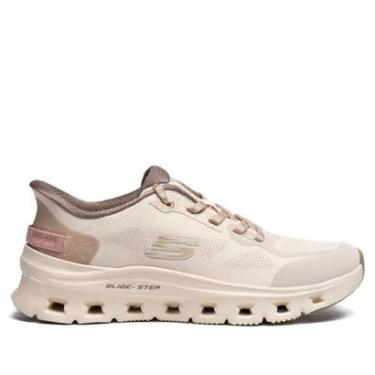 Imagem de Tênis Feminino Skechers Glide-Step Pro Slip-Ins Nude/Rosa-Feminino