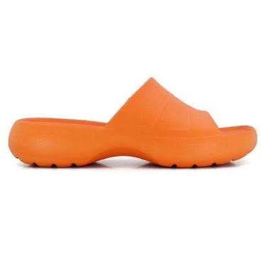Imagem de Chinelo Feminino Slide Poofy Plataforma Eva AI3301 - Cenoura - 37-Feminino