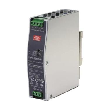 Imagem de Fonte de alimentação mean well modelo ddr-120d-24