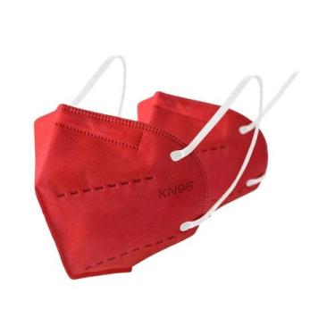 Imagem de Máscara FFP2 Preta 10-200pcs 5 Camadas Kn95 Aprovada Pelo CE Respirado