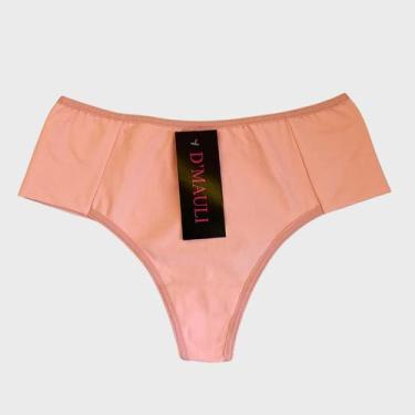 Imagem de Calcinha Rose Fio Duplo DMauli - MF, Salmão, P