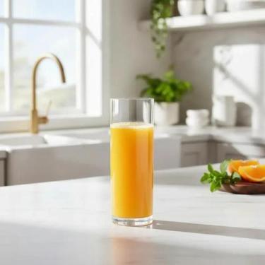 Imagem de Jogo 6 Copos Vidro Long Drink COK 300ml Clear Para Coquetéis - Congrat