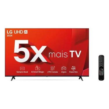 Imagem de Smart TV LG 55" 4K Ultra HD UT80 Processador A5 Ger7 AI Alex