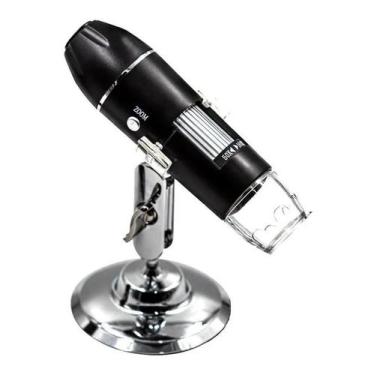 Imagem de Microscópio Zoom 1600x Cam 2.0 Mp Profissional Digital Usb C - Congrat