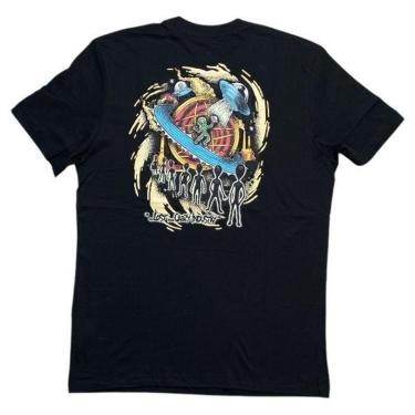 Imagem de Camiseta Lost 22512818X Industries - Preto Tamanho Camiseta:G1-Masculino