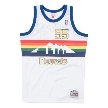Imagem de Regata Mitchell & Ness Swingman Jersey Denver Nuggets 1991-92 Dikembe Mutombo Masculino...