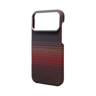 Imagem de Capa Protetora Rígida De Fibra De Carbono Para iPhone 16 17 15 14 pro 