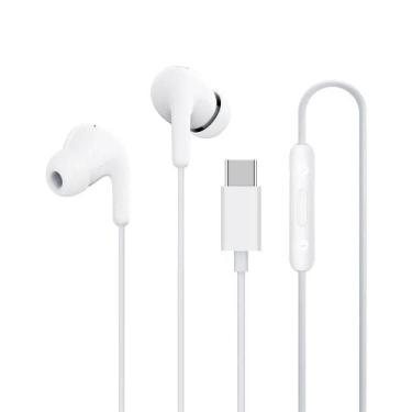 Imagem de Fone De Ouvido Com Fio Usb Tipo-C Xiaomi Branco