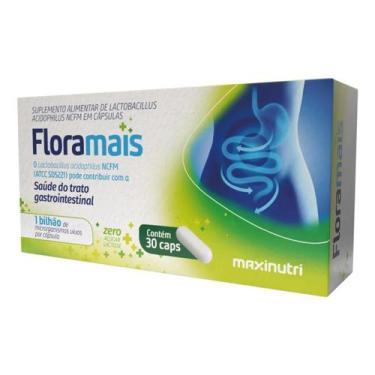 Imagem de Floramais Probiotico Lactobacillus 30 Cáps Maxinutri