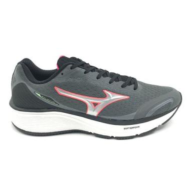 Imagem de Tênis Mizuno Feminino Atlantis Cinza Escuro, Cinza, 36