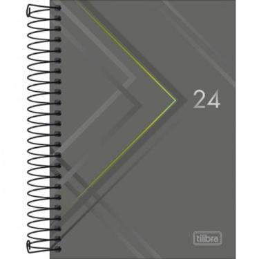 Imagem de Agenda Executiva Espiral Diária 12,9 x 18,7 cm Spot 2024 - Tilibra, Mo
