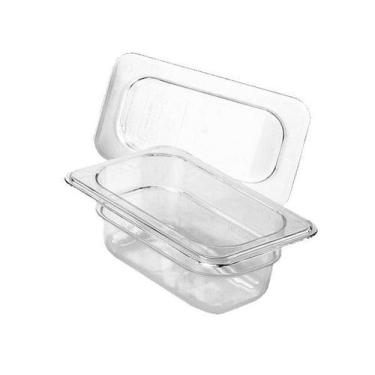 Imagem de CONJ 20 CUBAS Gastronômicas Em POLICARBONATO GN 1/9X65 mm 590 ML COM T
