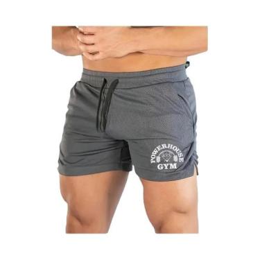 Imagem de Shorts Esportivos Masculinos De Secagem Rápida, Respiráveis E Estampad