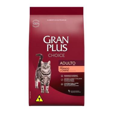Imagem de Ração GranPlus Choice Gatos Adulto Sabor Frango e Carne 10,1kg - Gran 
