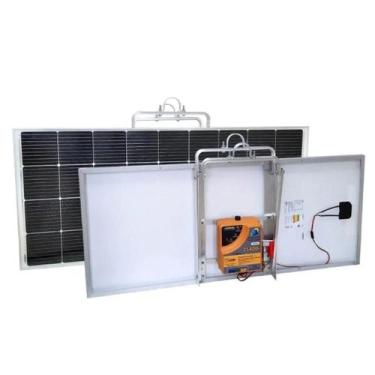 Imagem de Eletrificador Solar Cerca Elétrica Zebu ZS400i 30 Joules 7800m + Paine