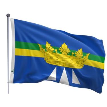 Imagem de Bandeira do Município de Formosa Uma Face Estampada Tamanho 90x128cm -