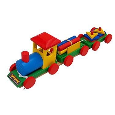 Imagem de Trem Pedagogico Em Madeira - Jottplay