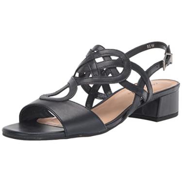 Imagem de Easy Street Sandália feminina de salto Catrin, azul marinho, Azul marino, 7 X-Wide