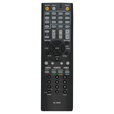 Imagem de Novo controle remoto RC-803M 24140803 para receptor de áudio ONKYO HTS7409 HT-S7409 HTS8409 HT-S8409 TXNR609 TX-NR609 24140801 RC801M RC-801M HTR690 HTR990