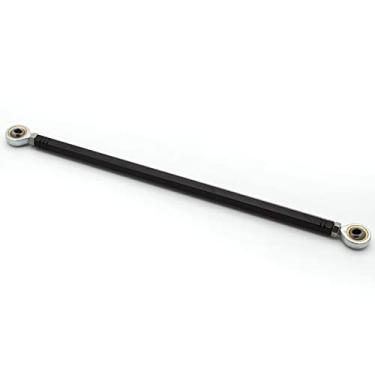 Imagem de 180 mm CNC Motocicleta Shift Rod Ligação Terminais Posição Ajustável Rearsets Universal Preto