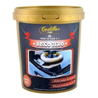 Imagem de Massa De Polir Cadillac Risco Polimento Automotivo 1Kg Nº 2