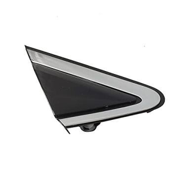 Imagem de TOTMOX Espelho de porta lateral triângulo conjunto de guarnição de para-lama par espelho de porta lateral guarnição triangular compatível com Nissan Murano 2015-2018, lado direito