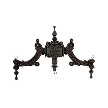 Imagem de Complemento Suporte Poste e Luminária Ferro Fundido 44x90cm