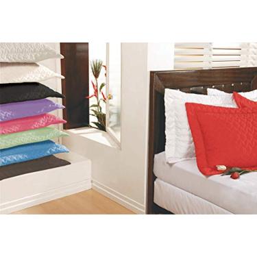 Imagem de Par De Porta Travesseiro Monique 02 Peças, Mellindre, Tecido, Superior: Percal 150 Fios 100% Algodão.Inferior: 50% Algodão/50%Poliéster., Palha Grande, Sofisticata 2018-2217