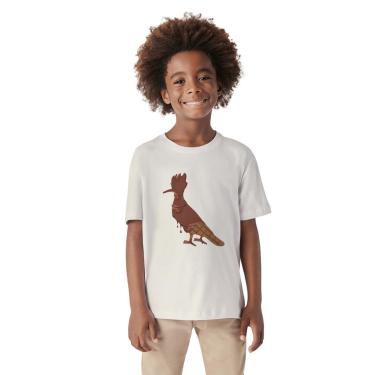 Imagem de Infantil - Camiseta Pica Pau Chocolate Reserva Mini Branco  menino