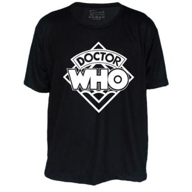 Imagem de Camiseta Doctor Who Camisa 100% Algodão - If Camisas