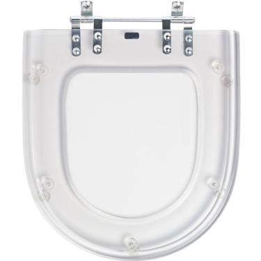 Imagem de Assento Sanitario Poliester Riviera Cristal para vaso Celite