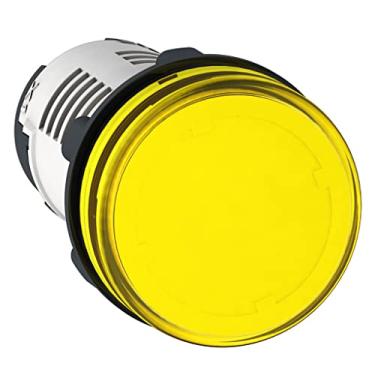 Imagem de Sinalizador monobloco Ø22mm plástico, LED, amarelo, 230VCA