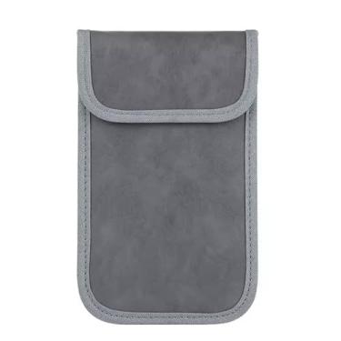 Imagem de Faraday Bag Faraday sacos para telefones chave fob bloqueador de sinal bloqueio de sinal faraday bolsa de sinal de telefone celular jammer anti-roubo bolsa