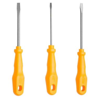 Imagem de Kit Chave Fenda Ponta Chata 3 Chaves Tramontina