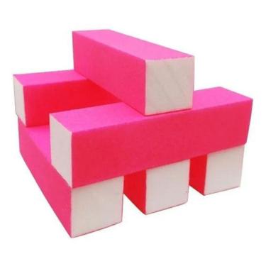 Imagem de Kit 10 Lixas Polidora Bloco Unha Gel Manicure Profissional