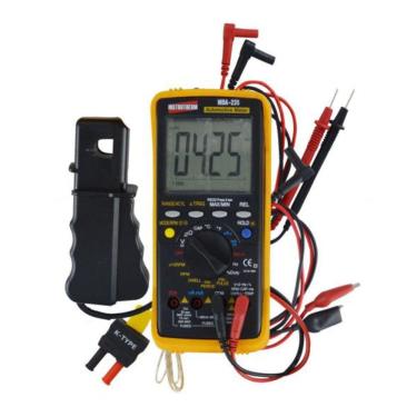 Imagem de Multímetro Digital Automotivo Tensão Rpm Cat Iii 1000v Usb Sensor K Hold Mda-235 Portátil Instrutherm Estojo Certificado