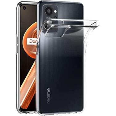 Imagem de Capa para Realme 9i 4G / OPPO A36 / OPPO A76 (6,6 polegadas) MaiJin Capa Traseira Transparente de Gel de Borracha TPU Macio