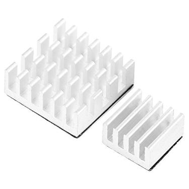 Imagem de Cooler de Dissipador de Calor de Alumínio Com Adesivo, Reduz o Risco de Falha de Hardware, Perfil para, Adequado para CPU de Placa-mãe, Módulo MOS, Transistor, Fonte de