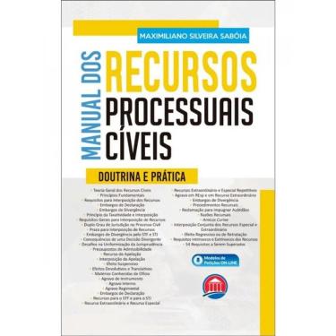 Imagem de Manual Dos Recursos Processuais Cíveis - 2024