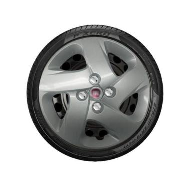 Imagem de Calota Fiat Vermelha - Proteção e Estilo para seu Carro - Grid