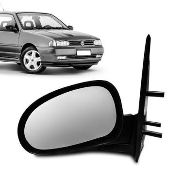 Imagem de Retrovisor Gol Saveiro Bola 4 portas 1995 1999 sem controle - Retrovex