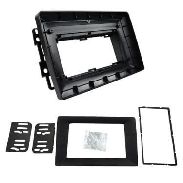 Imagem de DKMUS Kit de painel de rádio para Chevrolet Avalanche Suburban Silverado Tahoe Equinox Express Impala Monte Carlo Traverse GMC Buick Suzuki Hummer 25.7 cm e 2 Din