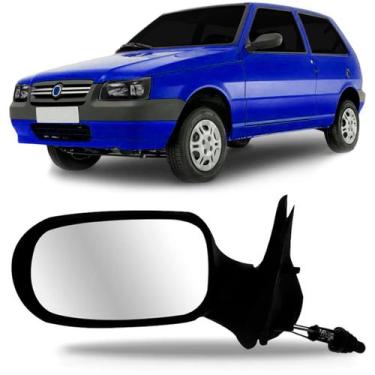 Imagem de Retrovisor Uno Economy 2 Portas 2010 2011 Com Controle - RETROVEX, Esq