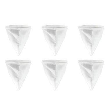 Imagem de Kit 6 Peças Refil Para Coador de Pano Café Com Suporte 6,5Cm - Niquela
