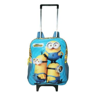 Imagem de Mochila Minions Infantil Rodinhas Meu Malvado Favorito M - Clio