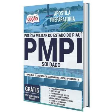 Imagem de Apostila Concurso Preparatório Pm Piauí / Pi - Soldado - Opção Apostil
