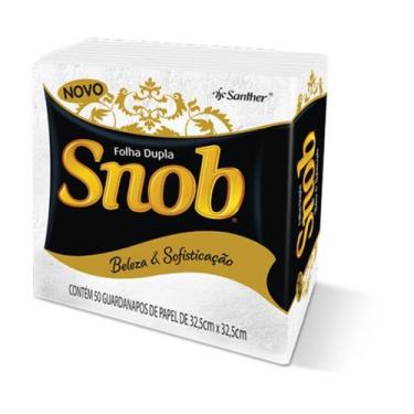 Imagem de Guardanapo Snob 32x32 50un