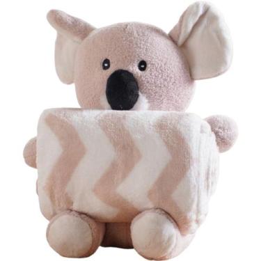 Imagem de Bichinho de Pelúcia Floresta New com Manta Bebê 100x75cm - Bene Casa, 
